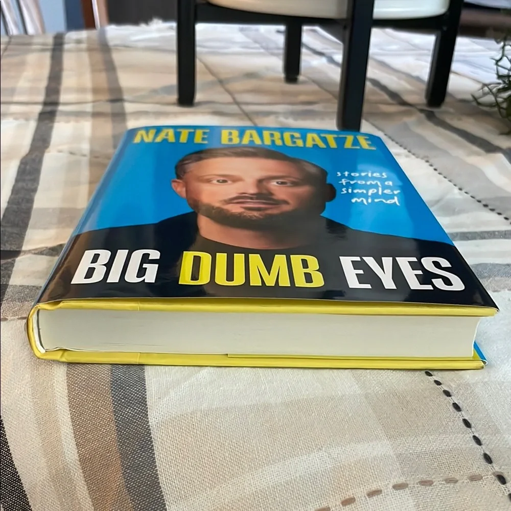Nate Bargatze 'Big Dumb Eyes' Book - Picture 3 of 4